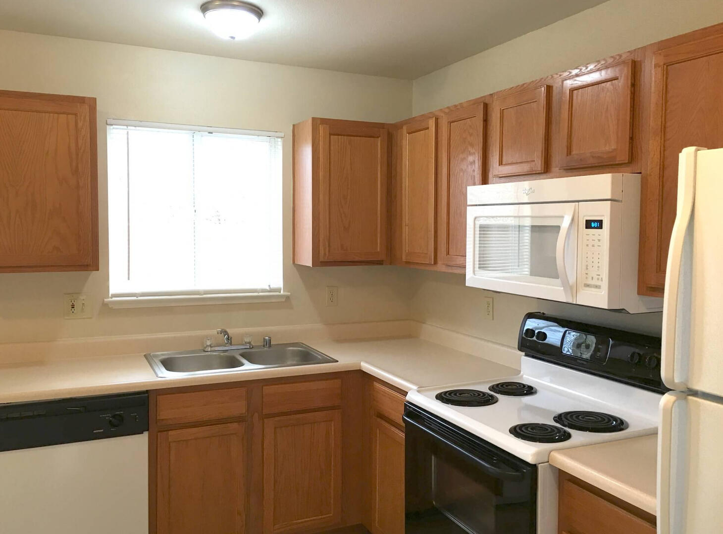 Kitchen of a 2 bedroom apartment